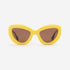 Butterfly-shaped with 3D effect Acetate Female Sunglasses  22A8074